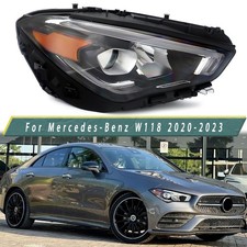 Passenger Side Headlight For 2020-2023 Mercedes-Benz CLA200 CLA250 LED Models picture