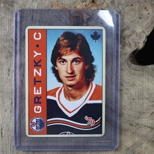 1979 WAYNE GRETZKY Rookie Edmonton Oilers Promo Card Future Star picture