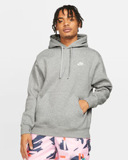 Nike Sportswear Club Fleece Pullover Hoodie 2XL GREY picture