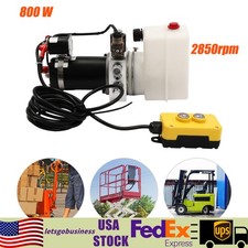 800W 1.5L Electric Hydraulic Pump Single Acting Dump Truck Hydraulic Pump DC 12V picture