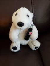 Vintage Coca Cola Polar Bear Coke Bottle White Bear 1993 picture