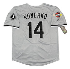 Paul Konerko Chicago White Sox 2005 World Series Grey Road Men's Jersey picture