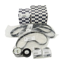 5pcs Drive Belt Replacement Kit fit for Maserati Ghibli Levante Quattroporte picture
