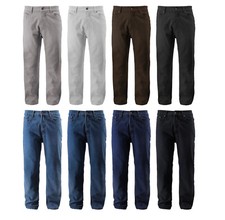 Men's Casual Straight Leg Quality Work Jeans Cotton Comfort Fit Denim Pants picture