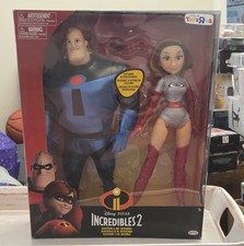 Disney Incredibles 2 Elastigirl and Mr. Incredible [Jakks, 2018] Toys R Us NEW  picture