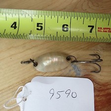 Vintage Pflueger Rainbow Pearl Wobbler fishing lure (lot#9590) picture