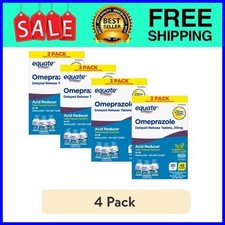 Equate Omeprazole Tablets 20mg Cool Mint 42 Ct 12-Pack Fast Ship USA picture