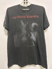 Vtg 1990’s My Bloody Valentine Feed Me With Your Kiss Black Unisex T-Shirt picture