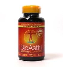 BioAstin Pure Natural Hawaiian Astaxanthin 12 mg., 120 Gel Caps Ex 01/2028 picture