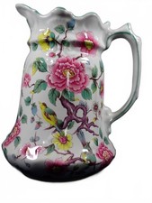 Vintage James Kent Ltd “Old Foley” Staffordshire Pitcher – Chinese Rose Pattern picture