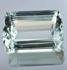 Natural Montana Green Sapphire 48.90 CT Long Cushion Certified Stunning Gemstone picture