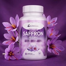 Korella Saffron Extract [88.5Mg] for Stress, Mood & Focus – Natural US picture