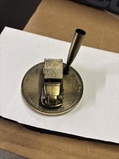 Vintage TOYOTA Advertising Promotional Paperweight And Pen Holder  picture