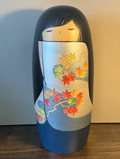 Vintage Kaoru Nozawa Kotone Creative Kokeshi Doll Signed Japan 10.5