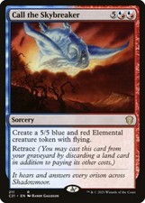 Call the Skybreaker 211 Non Foil Rare Commander 2021 MTG Near Mint picture