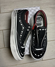 VANS OTW LX Old Skool 36 Pearlized Marshmallow Black Skateboarding Shoes 10 picture