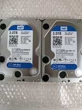 Lot Of 2 Western Digital Blue 3TB 3.5