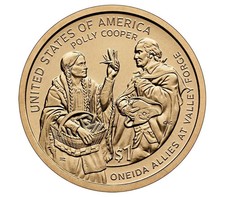 **SALE** 2026-P Mint State Native American Polly Cooper Sacagawea Dollar 1$ picture