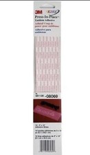 3M 8069 Transfer Press-In-Place Emblem Adhesives 08069 2” x 12” (Qty 10 Sheets) picture