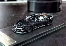 FW Fine Works 1/64 Corvette C5 Black Diecast Car Model picture