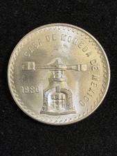 1-1980 Mexico Una Onza Casa de Moneda 33.625g .925 Silver 1oz. SKUCNSTRXP picture