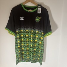 Jamaica 2018 2019 Away Football Shirt Medium Umbro BNWT Authentic Soccer Jersey picture