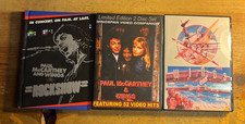 RARE OOP Paul McCartney & Wings 3-DVD Lot Rockshow Video Companion etc. picture