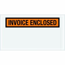 Side Loading Invoice Enclosed Envelopes, 5.5