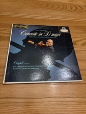 Tchaikovsky Violin Concerto Campoli Argenta London CS 6011 Blueback 1E 1E UK picture