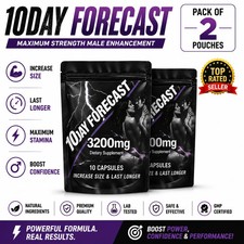 10 Day Forecast Premium Men's Vitality Formula 20 Capsules Daily Support Supply picture