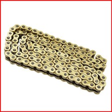 labwork 520 Gold O-Ring Chain 120 Links for Honda Suzuki Kawasaki picture
