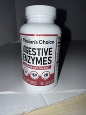 ÑEW Physician's CHOICE Digestive Enzymes 180 Count Exp 10-30-27 Sealed picture