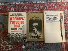 Lot of 3 1960s Books on War , Communism, and Worker's Rights Paperbacks picture