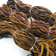 Oil Tanned Leather Lace Bundle 25 Pack 72