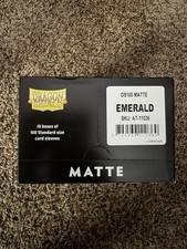 Dragon shield Matte emerald - 100 count Box (10 Boxes) picture