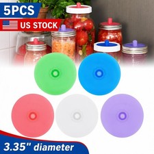 5PCS Mason Jar Fermentation Lid Silicone Sealed Fermentation Cover Colorful picture