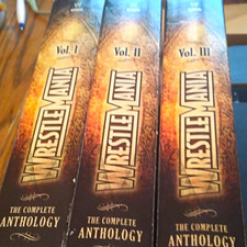WWE WrestleMania: The Complete Anthology Vol I-III Wrestling DVD Hulk Hogan picture