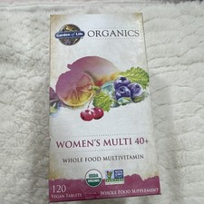 Garden of Life Women's 40+ Multivitamin Tablets - 120 Count Exp 12/26 picture