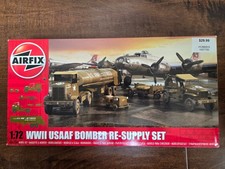 New Sealed Airfix A06304 WWII USAAF BOMBER RE-SUPPLY SET 5 VEHICLES  1/72 picture