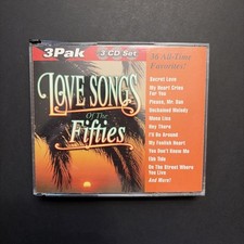 Vintage CD Love Songs of the 50's (3CD's) by Various Artists Box Set picture