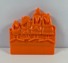 Little Caesars Pizza 1992 Orange Pan Flute Vintage picture
