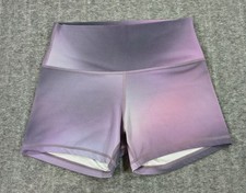 Lululemon Women's Purple Gradient Athletic Shorts Size 10 NWOT picture