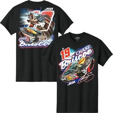 Chase Briscoe 2026 Bass Pro Shops Patriotic Classic Ink T-Shirt Black picture