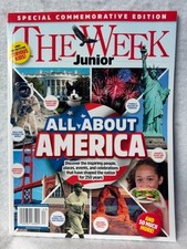 The Week Junior  Magazine US 2026 | ALL ABOUT AMERICA special commemorative ed. picture
