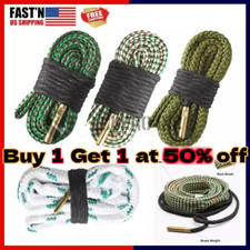 Bore Rope Gun Snake Barrel Cleaners .22 thru .45 & 12 20 Ga Rifle Shotgun Pistol picture