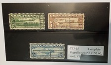 USA Graf Zeppelin stamps 1930 (c13-15) picture