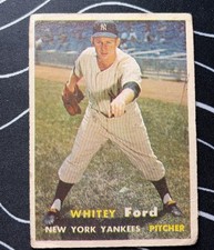 1957 Topps Set-Break # 25 Whitey Ford VG picture