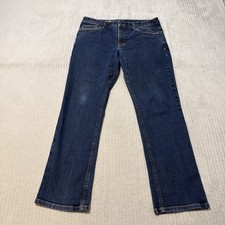 Stio Rivet Jeans Mens 34x30 Med Wash Straight Stretch Denim Outdoor Casual picture
