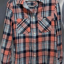 Lauren Ralph-Lauren Woman's Plaid Flannel, XS picture
