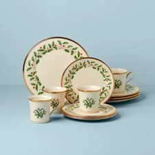 Lenox Fine China  HOLIDAY Christmas 12 Piece Set - N/O 6122048  with Mugs picture